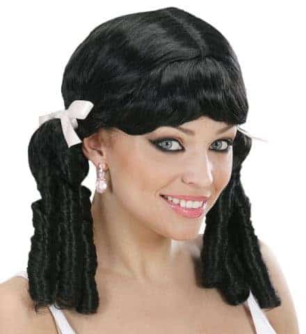 Perruque lolita noire