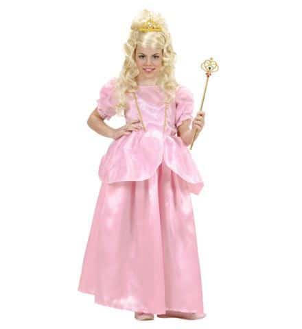 ROBE ROSE PRINCESSE FÉE (Tailles filles de 5 à 13 ans)