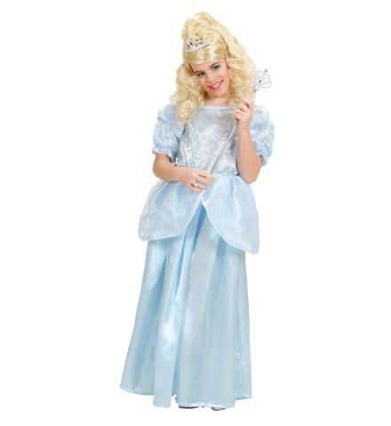 ROBE BLEUE PRINCESSE FÉE (Tailles filles de 8 à 13 ans)