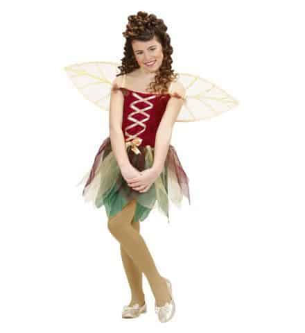 JEUNE FÉE AILÉE FANTAISIE (Robe avec ailes comprises) Tailles enfants de 5 à 13 ans