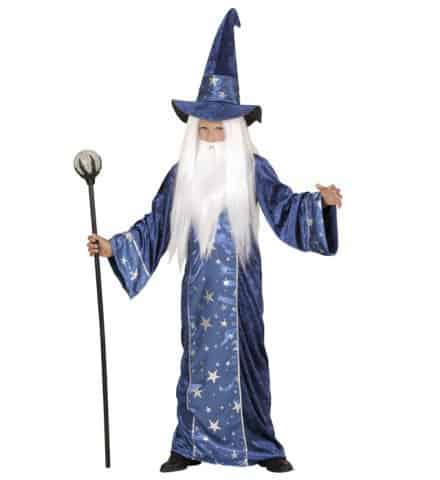 DÉGUISEMENT DE MAGICIEN (Costume fille/garçon) Tailles enfants de 4 à 13 ans