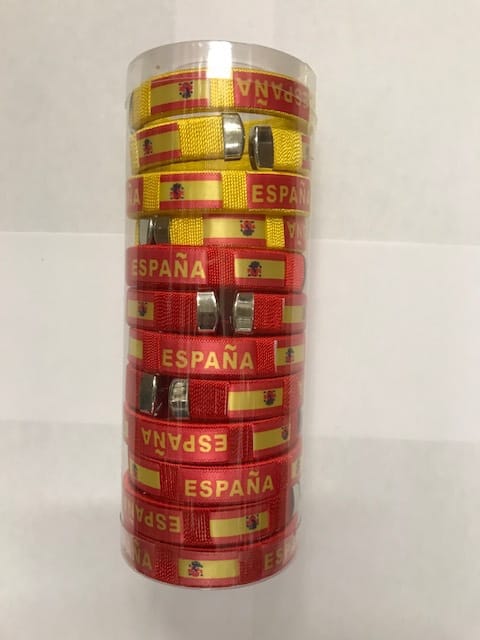 BRACELETS ESPAGNE (Supporter de l'Espagne)