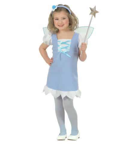 COSTUME PETITE FÉE BLEUE (Pack 6 robes et serre têtes) Tailles 2/3 ans et 3/4 ans