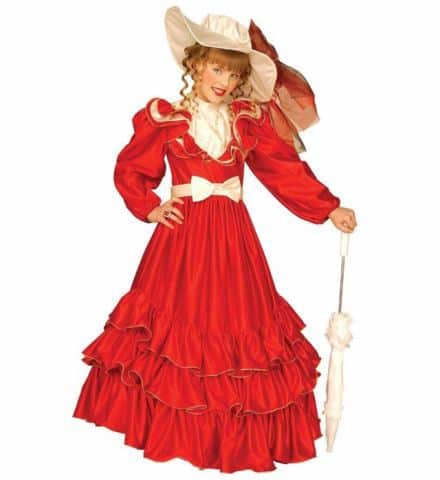 COSTUME CLÉMENTINE (Robe, chapeau, accessoires) Tailles enfants de 5 à 13 ans