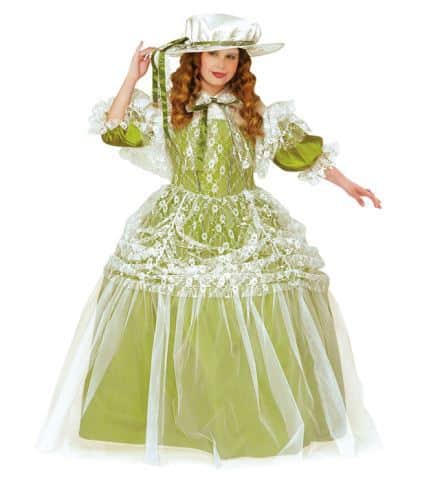 PETITE PRINCESSE MILADY (Robe avec jupon + chapeau) Tailles de 5 ans à 13 ans