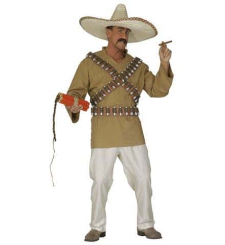 MEXICAIN WESTERN (Manteau, balles, pantalon) Tailles adultes
