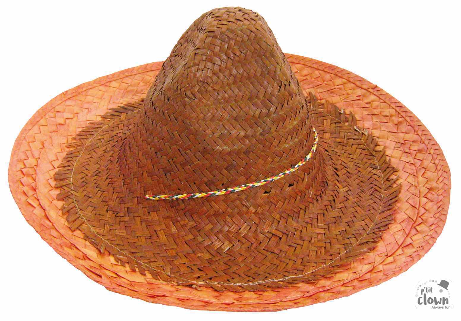 CHAPEAU MEXICAIN (Sombrero en paille 52 cm) – Image 2