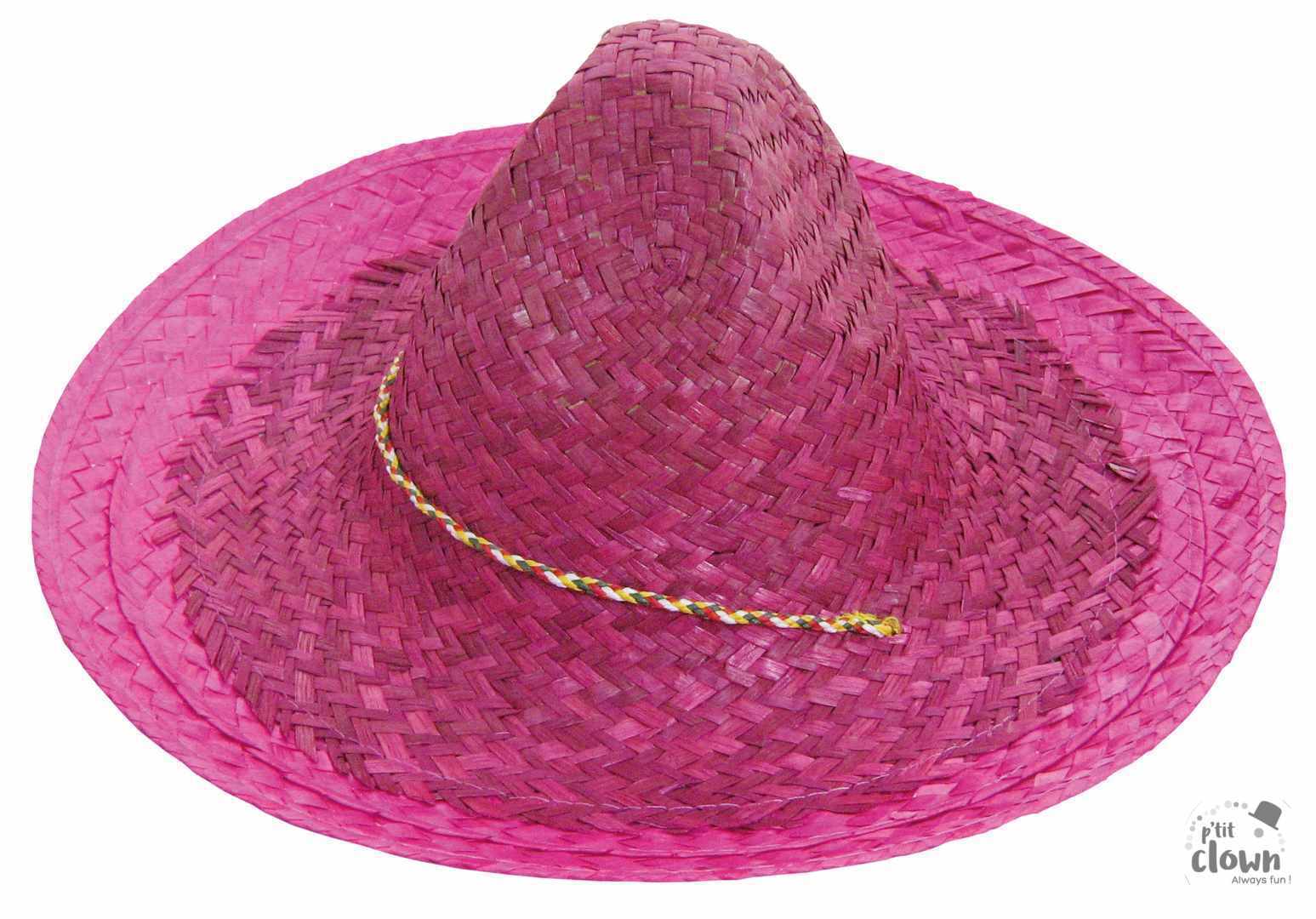 CHAPEAU MEXICAIN (Sombrero en paille 52 cm) – Image 3