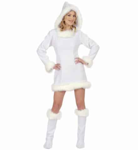 ROBE FEMME ESQUIMAU (Capuche et surbottes) Tailles adultes
