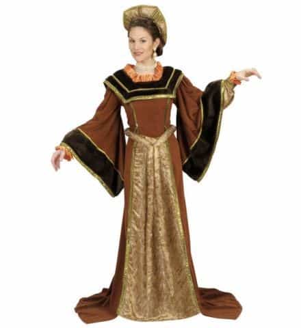 ROBE CHÂTELAINE ANGLAISE (Robe, ceinture, chapeau) Tailles adultes