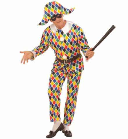 DÉGUISEMENT ARLEQUIN (Costume et accessoires) Tailles adultes
