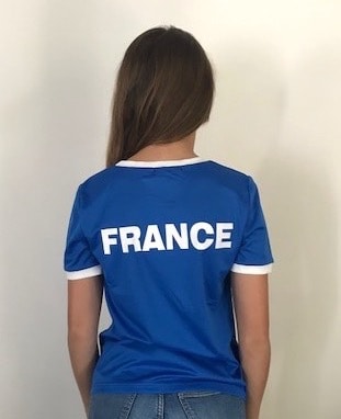 MAILLOT ALLEZ FRANCE (Tailles enfants)