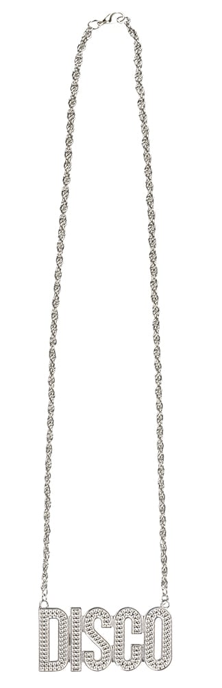 COLLIER PENDENTIF DISCO