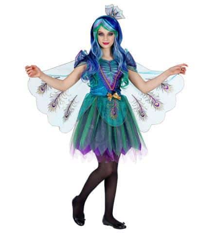 DÉGUISEMENT DE PAON (Robe, ailes, queue, chapeau) Tailles enfants - Démo vidéo