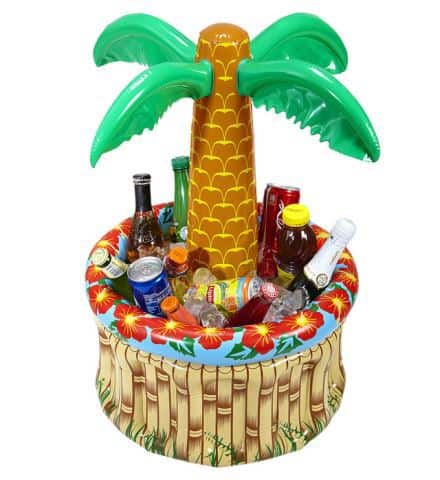PETIT PALMIER GONFLABLE (Pour boissons fraîches) Hauteur 62 cm