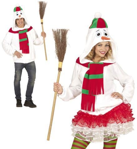 VESTE BONHOMME DE NEIGE (Veste mixte à capuche)