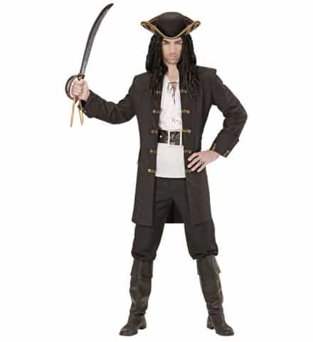 MANTEAU CAPITAINE PIRATE (Tailles adultes - Démo vidéo)