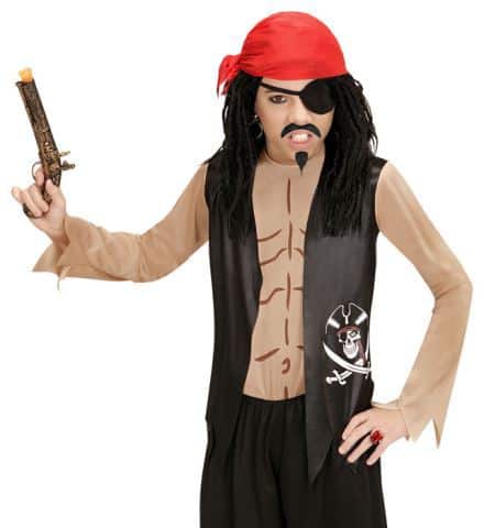 CHEMISE ENFANT PIRATE (Avec veston et accessoires) Taille 11-13 ans - Démo vidéo