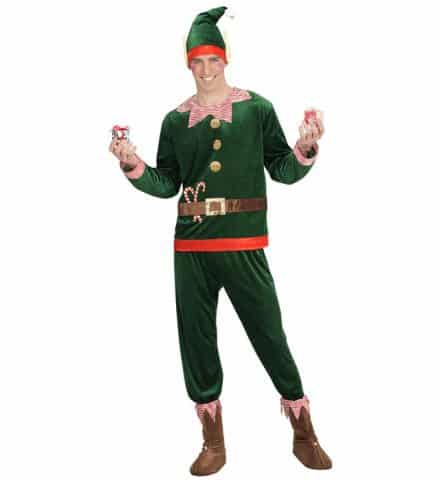 ASSISTANT DU PÈRE NOEL (Costume et accessoires) Tailles adultes - Démo vidéo