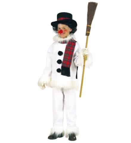 BONHOMME DE NEIGE KID (Costume et accessoires) Tailles enfants de 5 à 13 ans