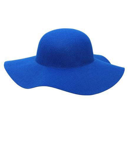 CHAPEAU SOUPLE BLEU (Chapeau personnalisable)