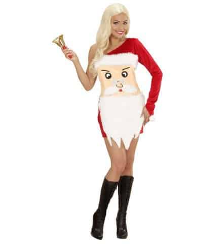 ROBE VISAGE SANTA CLAUS (Avec visage du père noël) Tailles adultes - Démo vidéo