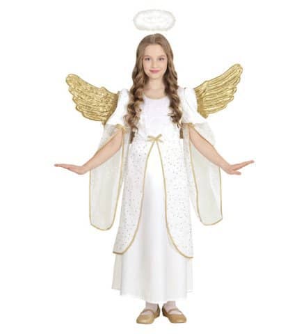 ROBE DE PETIT ANGE BLANC (Tailles enfants 2 à 13 ans) Démo vidéo