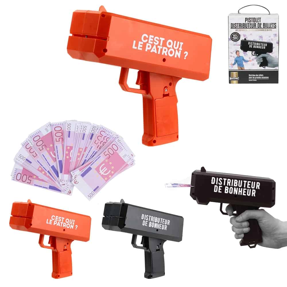 PISTOLET A BILLETS (Distributeur de billets) Démo vidéo