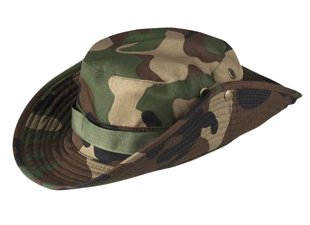 CHAPEAU MILITAIRE (Casquette de camouflage)