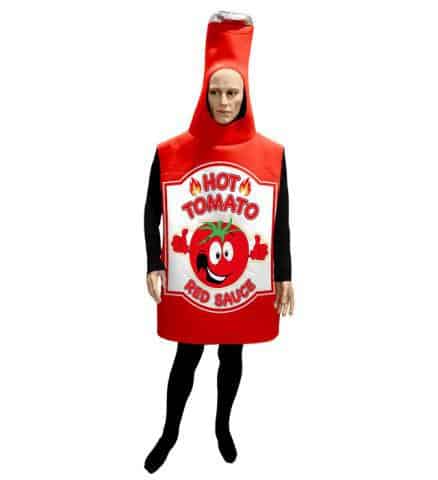 MASCOTTE TUBE KETCHUP (Taille adulte - Démo vidéo)