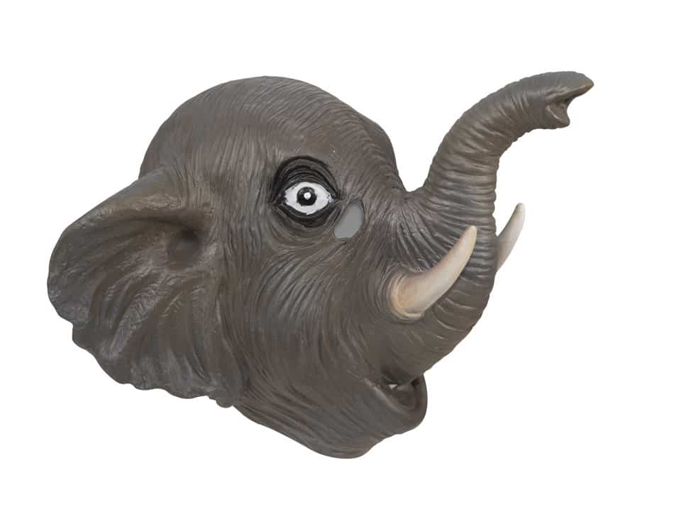 MASQUE D'ÉLÉPHANT (Masque intégral en latex)