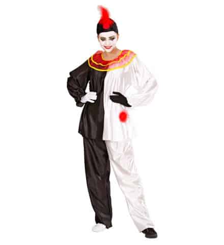 DEGUISEMENT DE PIERROT (Costume, col, chapeau) Tailles adultes - Démo vidéo