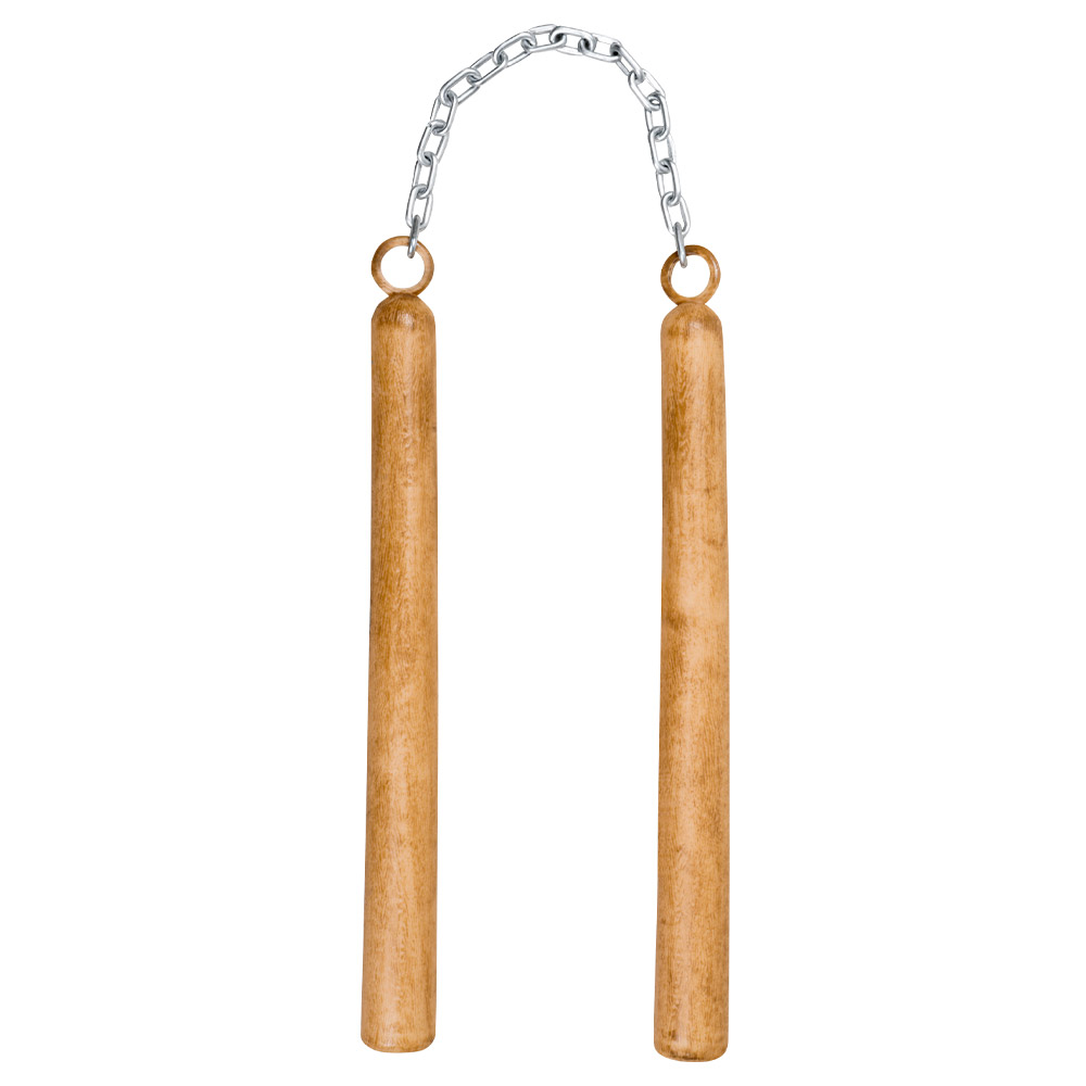 PAIRE DE NUNCHAKU (Longueur 30 cm)