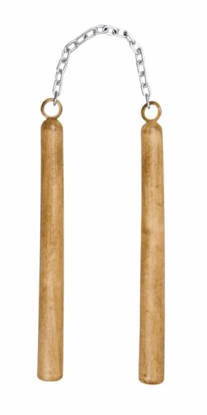 PAIRE DE NUNCHAKU (Longueur 30 cm) – Image 2