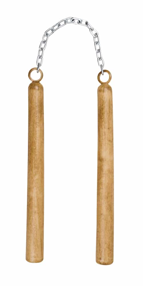 PAIRE DE NUNCHAKU (Longueur 30 cm)