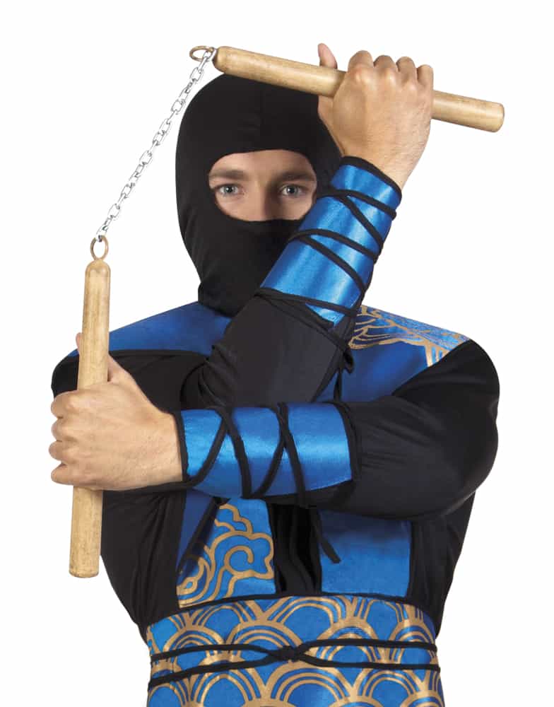 PAIRE DE NUNCHAKU (Longueur 30 cm)
