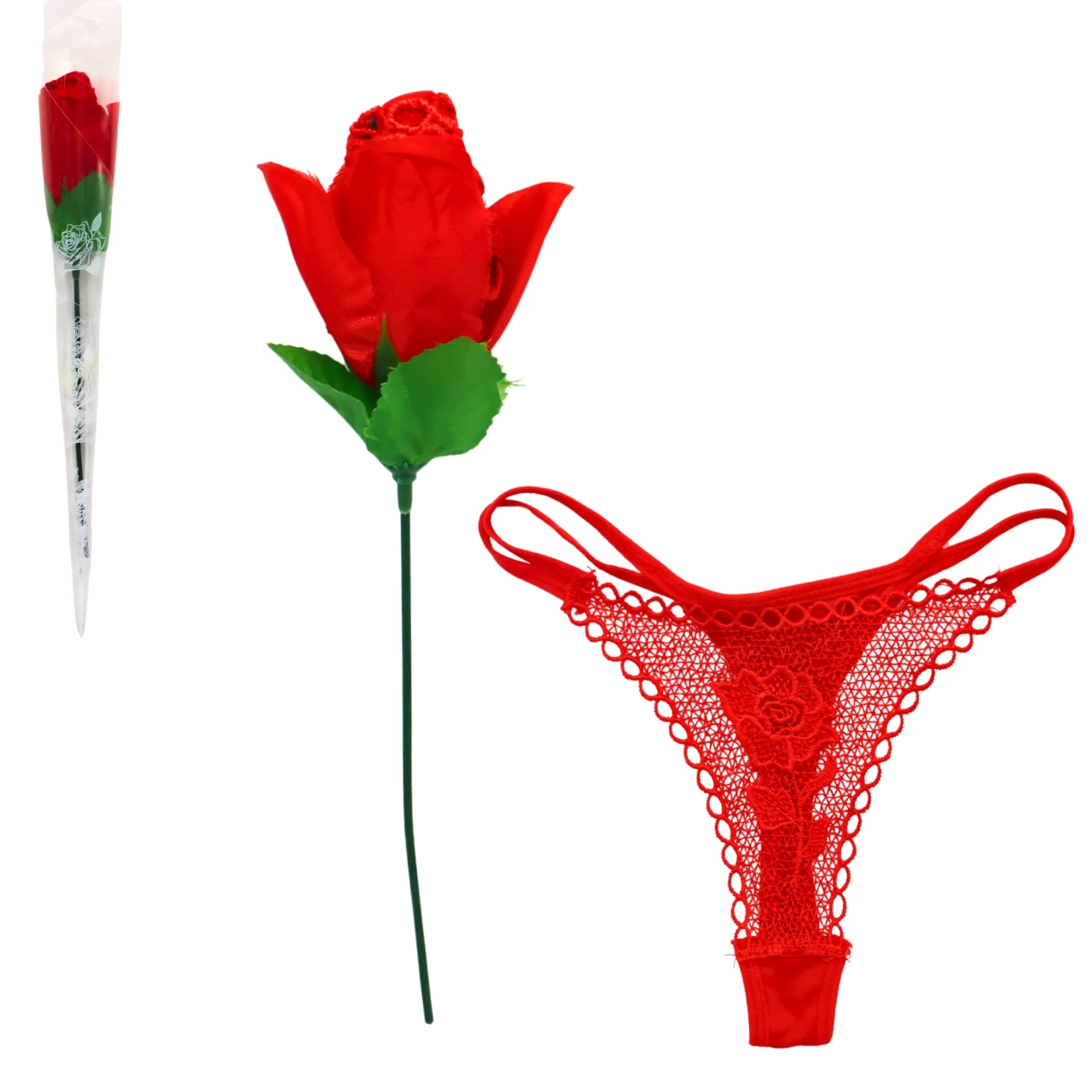BELLE ROSE + STRING (Spécial Saint Valentin) – Image 1