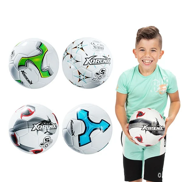 BALLON DE FOOT EN PVC (Modèle en 4 coloris)