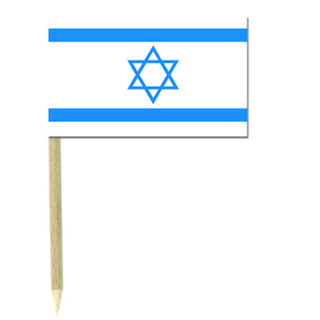 PICS DRAPEAUX ISRAÉLIEN (Dimension 3 x 5 cm)
