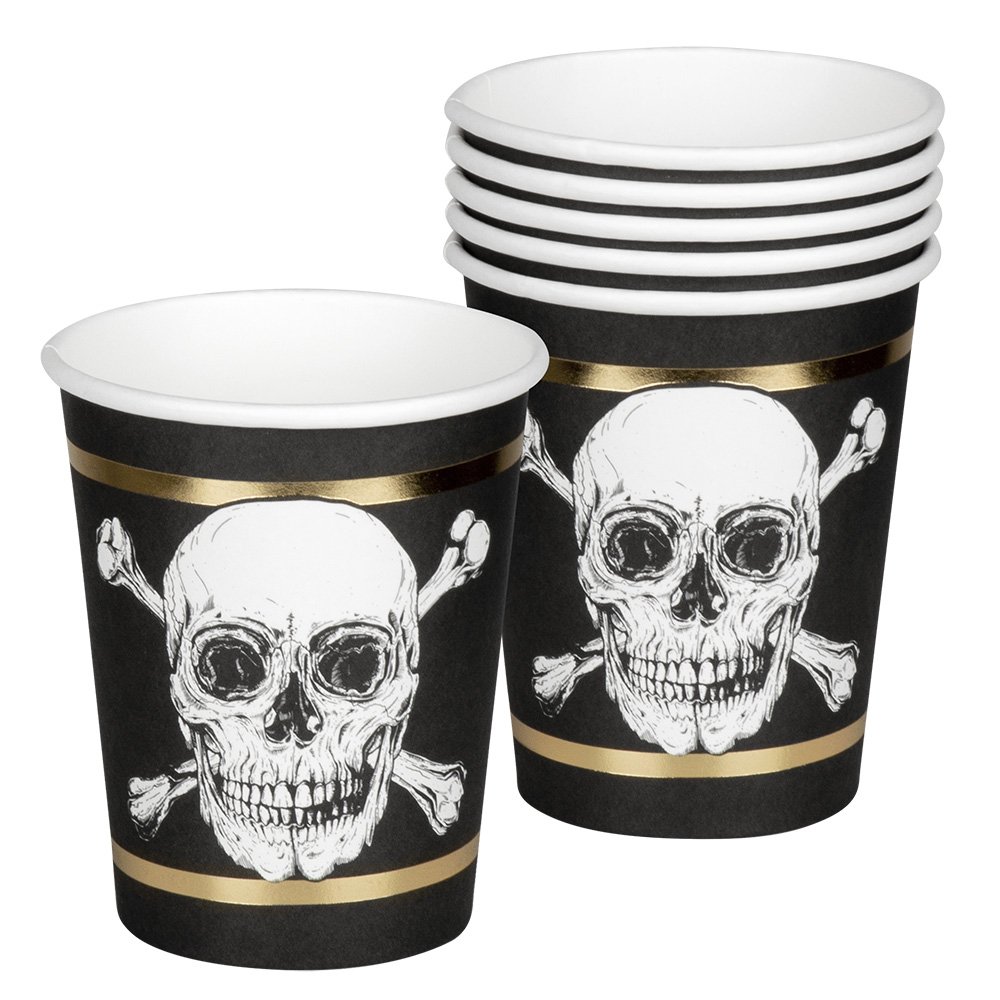 SET DE GOBELETS PIRATES (Pack 10 gobelets de 25 cl)