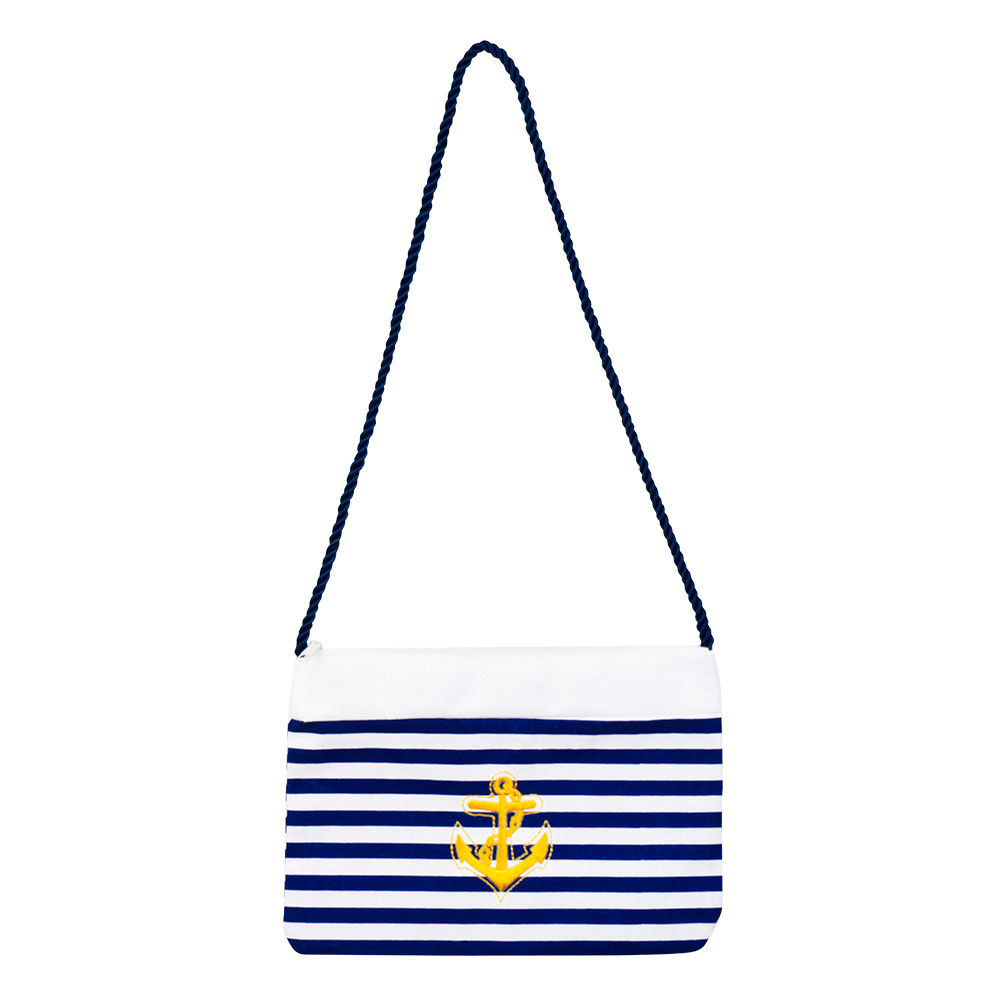 SAC A MAIN DE LA MARINE (Sac navy avec ancre)