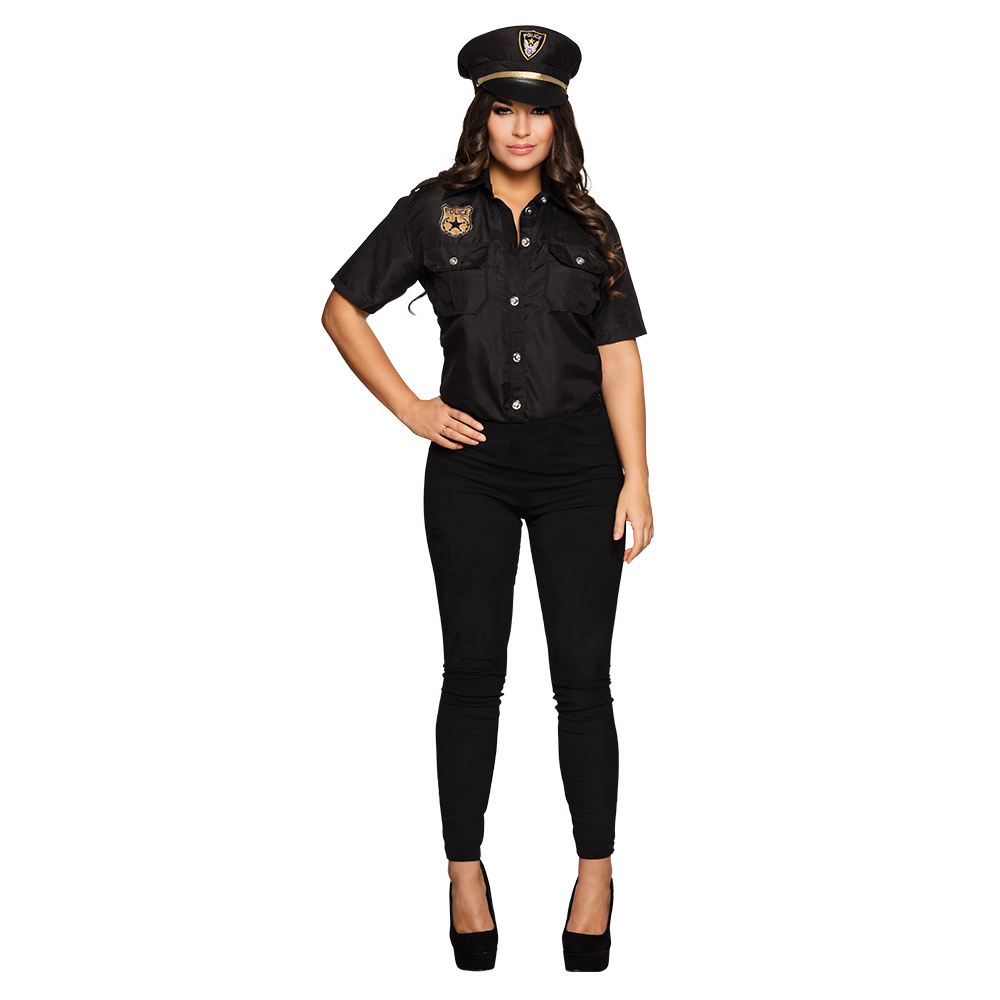 COSTUME DE POLICIÈRE (Taille unique M)