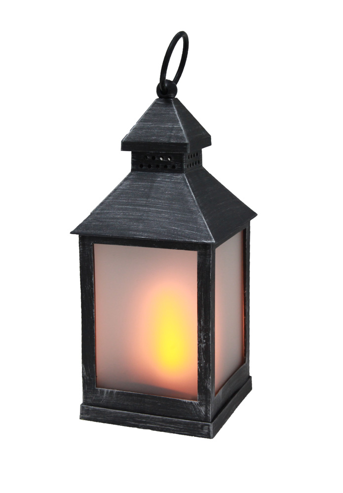 LANTERNE VINTAGE (Décoration lumineuse à led) Taille 20 x 10.5 x 10.5 cm