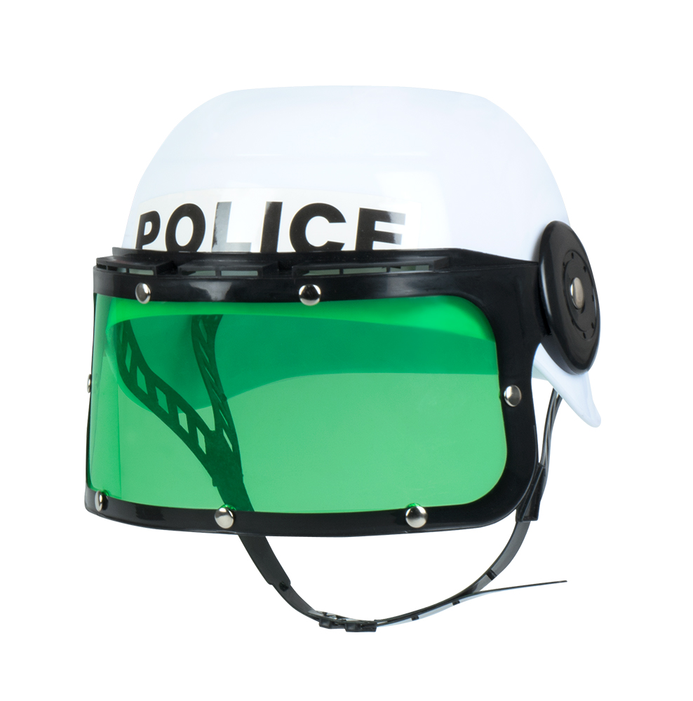 CASQUE POLICE ENFANT (Casque CRS avec visière)