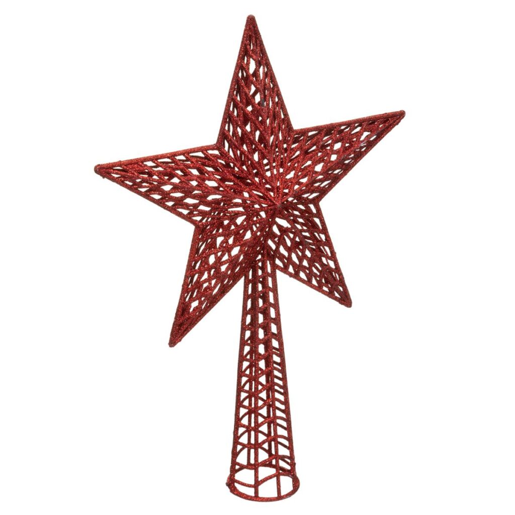 CIMIER POUR SAPIN DE NOEL (Taille 24 cm - 2 coloris)