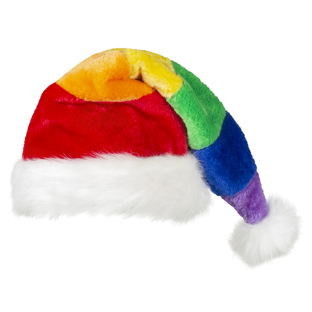 BONNET DE NOEL ARC EN CIEL