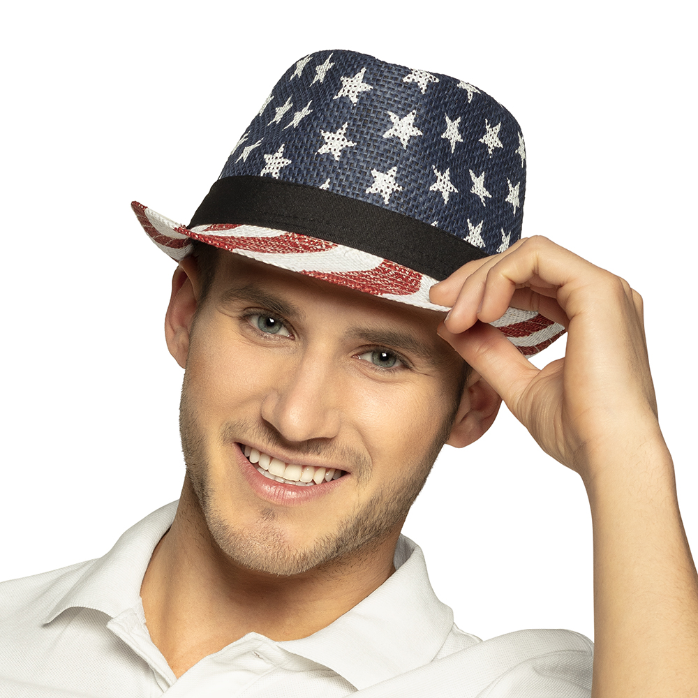 CHAPEAU DRAPEAU USA