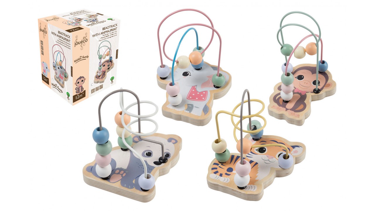 LABYRINTHE PERLES EN BOIS (Enfants à partir de 12 mois) – Image 1