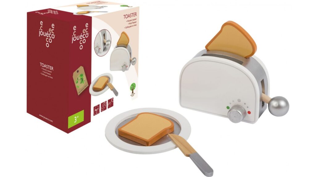 GRILLE PAIN EN BOIS (Enfants à partir de 3 ans) Toasteur en bois