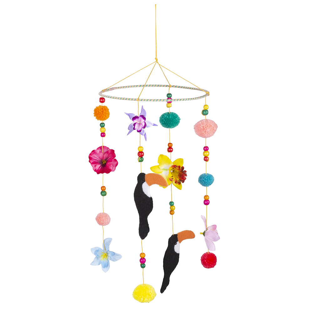 MOBILE THÈME TOUCAN (Décoration suspendue)